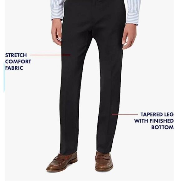 Tommy Hilfiger Black Dress Suit Pants NEW with Tags - Picture 1 of 7